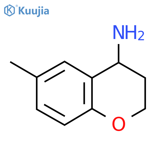 6-Methyl-chroman-4-ylamine structure