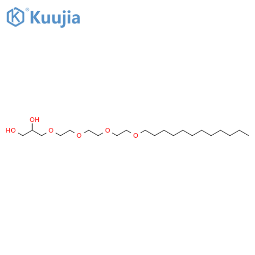 4,7,10,13-Tetraoxapentacosane-1,2-diol structure