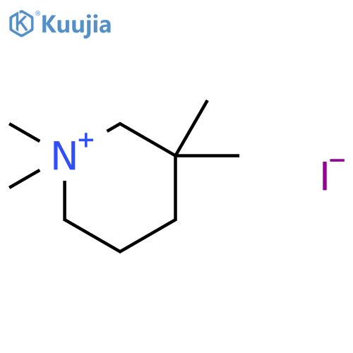 Piperidinium, 1,1,3,3-tetramethyl-, iodide structure