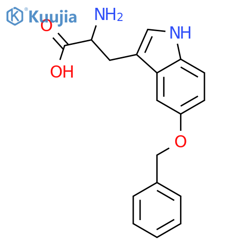 5-Benzyloxy-DL-tryptophan structure