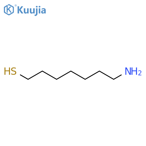 1-Heptanethiol,7-amino- structure
