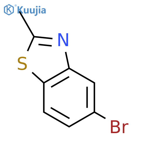 5-Bromo-2-methylbenzothiazole structure
