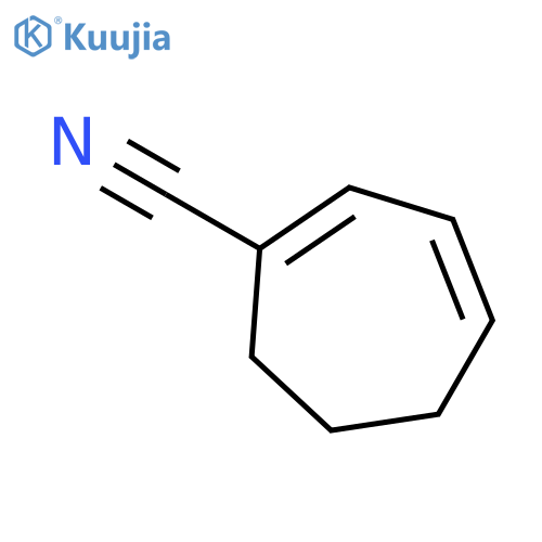1,3-Cycloheptadiene-1-carbonitrile structure
