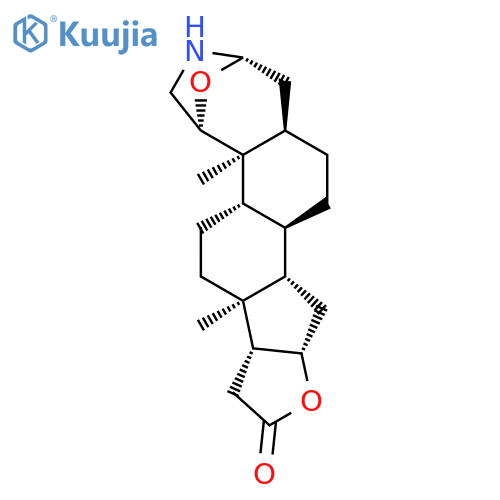 2,5-Epoxyfuro[3'',2'':3',4']cyclopenta[1',2':5,6]naphth[1,2-d]azepin-9(1H)-one,octadecahydro-5a,7a-dimethyl-, (2S,5R,5aS,5bS,7aS,7bR,10aS,11aS,11bS,13aR)- structure