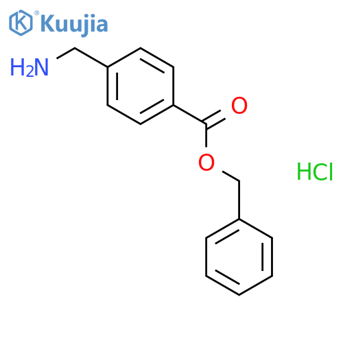Benzyl 4-(Aminomethyl)benzoate Hydrochloride structure