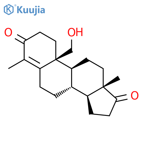 Androst-4-ene-3,17-dione, 19-hydroxy-4-methyl- structure