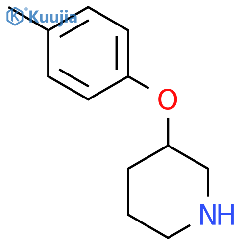 3-(p-Tolyloxy)piperidine structure