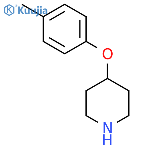 4-(4-Methylphenoxy)piperidine structure