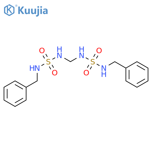 Sulfamide, N,N''-methylenebis[N'-(phenylmethyl)- structure