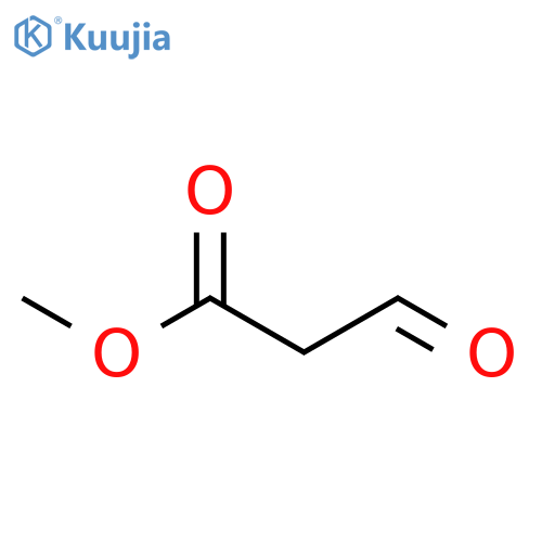 Propanoic acid, 3-oxo-,methyl ester structure