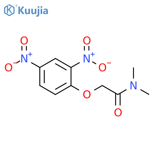 Acetamide, 2-(2,4-dinitrophenoxy)-N,N-dimethyl- structure