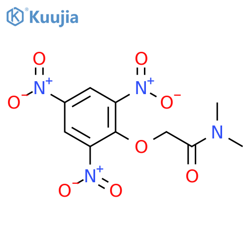 Acetamide, N,N-dimethyl-2-(2,4,6-trinitrophenoxy)- structure