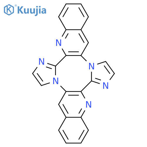 Diimidazo[1',2':1,8;2'',1'':4,5][1,5]diazocino[3,2-b:7,6-b']diquinoline structure