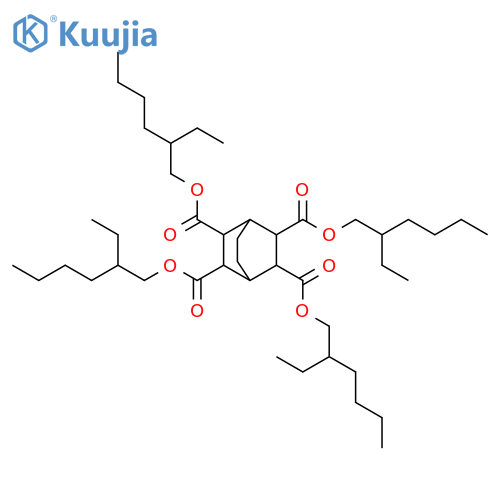 Bicyclo[2.2.2]octane-2,3,5,6-tetracarboxylic acid, tetrakis(2-ethylhexyl)ester structure