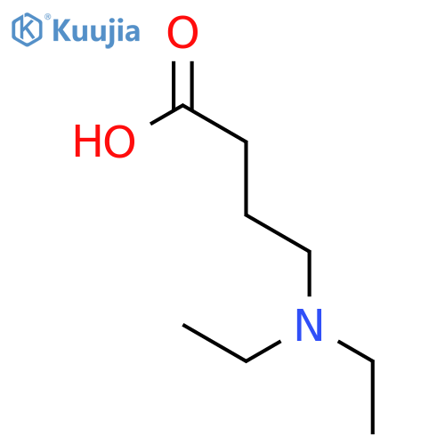 Butanoic acid,4-(diethylamino)- structure