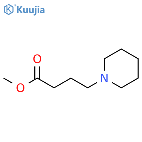 Methyl 4-piperidin-1-ylbutanoate structure
