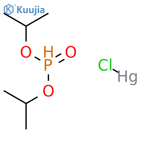 Mercury,[bis(1-methylethyl) phosphito-P]chloro- (9CI) structure