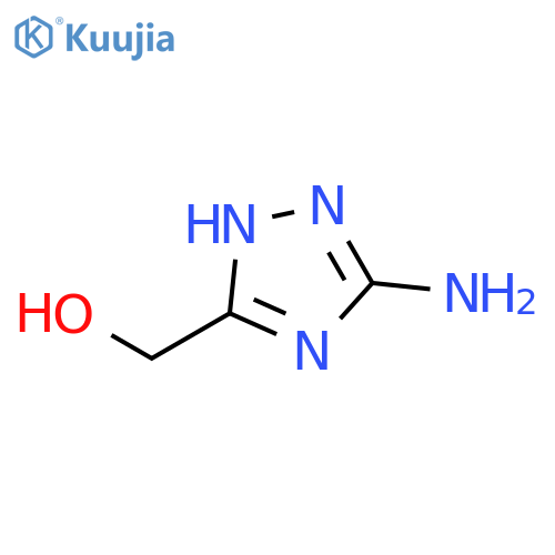 (5-amino-2H-1,2,4-triazol-3-yl)methanol structure