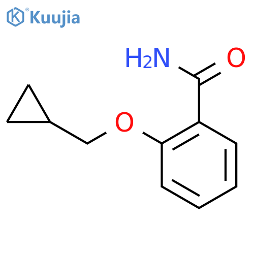 Benzamide, 2-(cyclopropylmethoxy)- structure