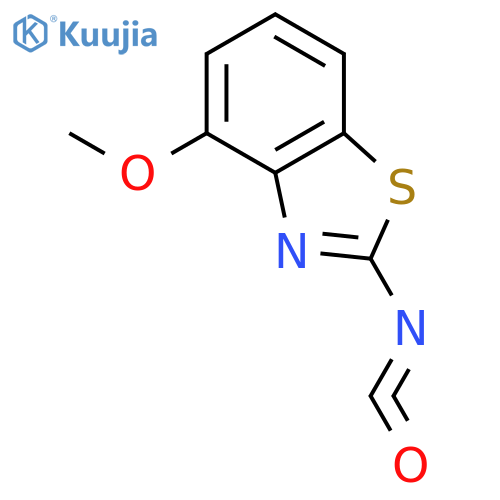 2-isocyanato-4-methoxy-1,3-benzothiazole structure