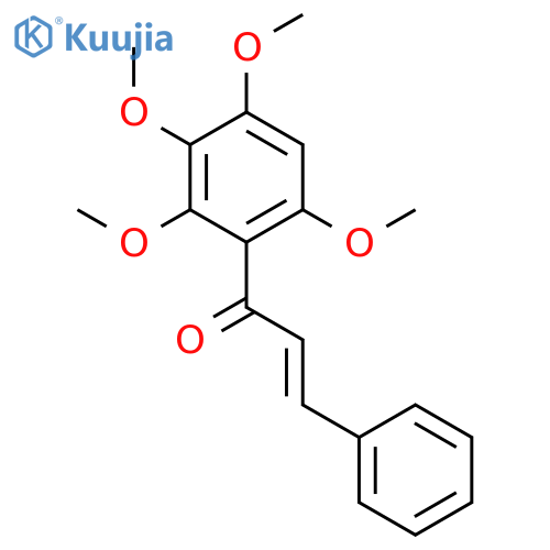 2-Propen-1-one, 3-phenyl-1-(2,3,4,6-tetramethoxyphenyl)- structure