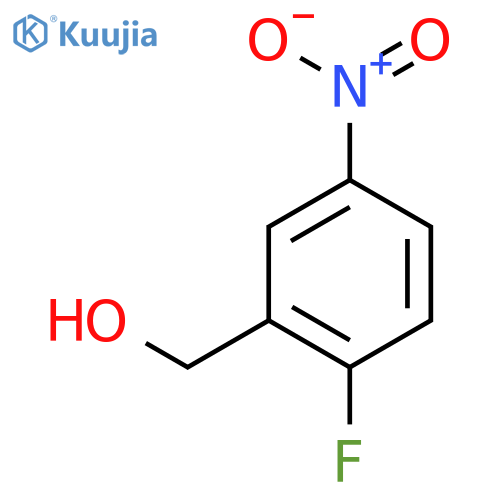 (2-Fluoro-5-nitrophenyl)methanol structure
