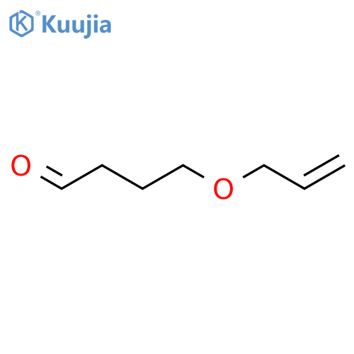 Butanal, 4-(2-propenyloxy)- structure