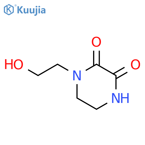 2,3-Piperazinedione,1-(2-hydroxyethyl)-(6CI,7CI,9CI) structure
