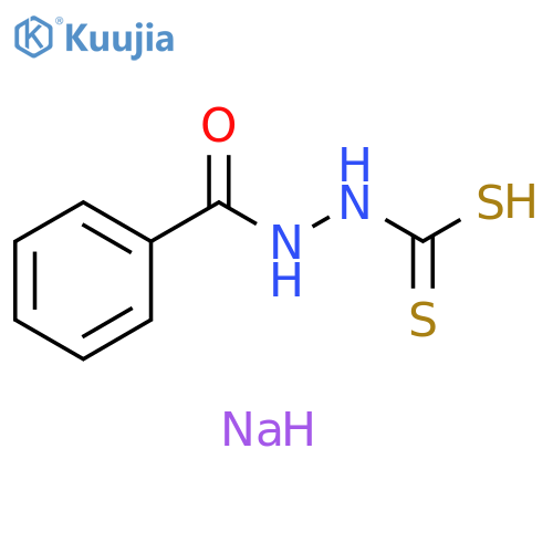 Benzoic acid, 2-(dithiocarboxy)hydrazide, disodium salt structure