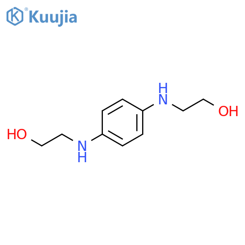 2-({4-(2-hydroxyethyl)aminophenyl}amino)ethan-1-ol structure