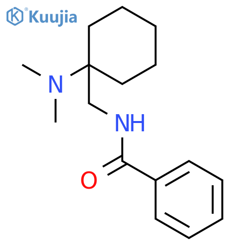 N-\u200b1-\u200b(Dimethylamino)\u200bcyclohexyl\u200bmethyl\u200b-benzamide structure