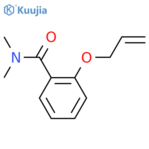 Benzamide,N,N-dimethyl-2-(2-propen-1-yloxy)- structure