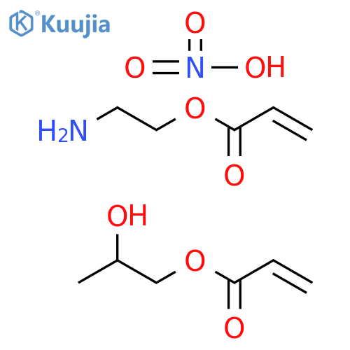2-Propenoicacid,2-aminoethylester,nitrate,polymerwith2-hydroxypropyl2-propenoate structure