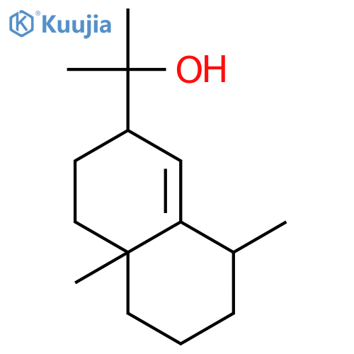 2-Naphthalenemethanol,2,3,4,4a,5,6,7,8-octahydro-a,a,4a,8-tetramethyl-, (2R,4aS,8R)- structure