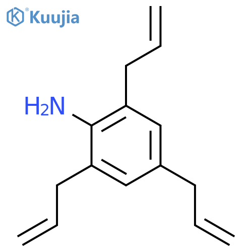 Benzenamine, 2,4,6-tri-2-propenyl- structure