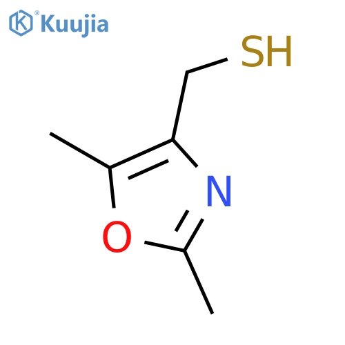 4-Oxazolemethanethiol, 2,5-dimethyl- structure