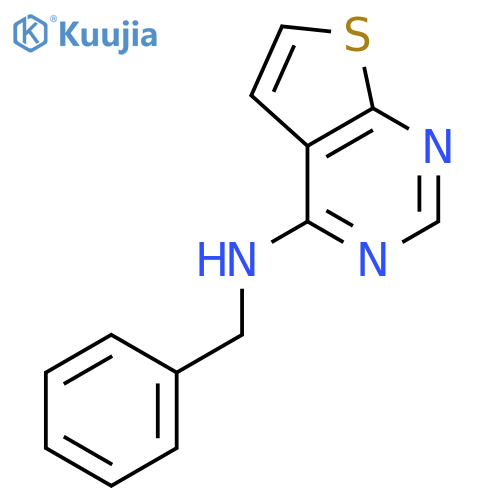 N-benzylthieno2,3-dpyrimidin-4-amine structure