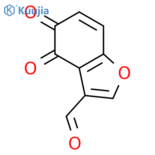 3-BENZOFURANCARBOXALDEHYDE, 4,5-DIHYDRO-4,5-DIOXO- structure