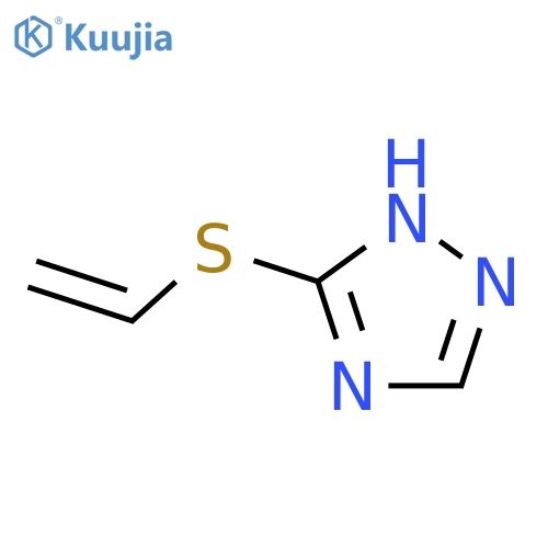 1H-1,2,4-Triazole,5-(ethenylthio)- structure