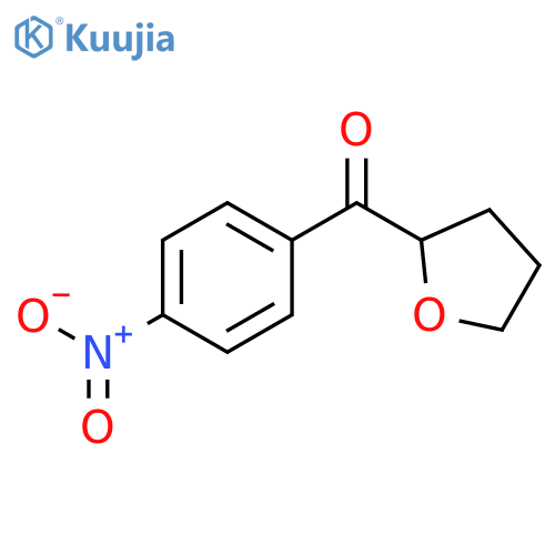 Methanone, (4-nitrophenyl)(tetrahydro-2-furanyl)- structure