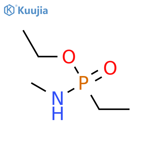 Phosphonamidic acid, P-ethyl-N-methyl-, ethyl ester, (R)- structure