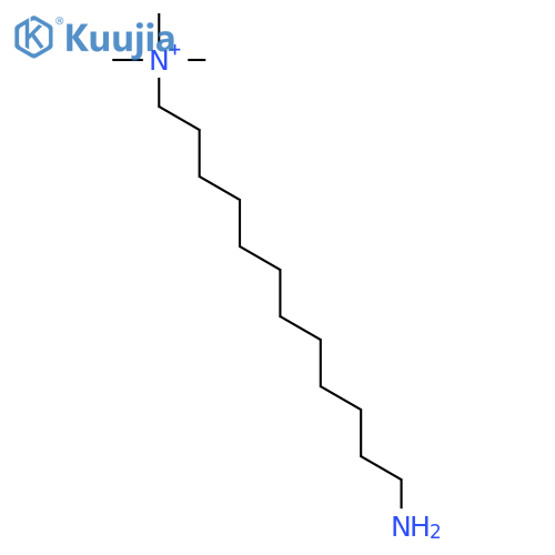 1-DODECANAMINIUM, 12-AMINO-N,N,N-TRIMETHYL- structure