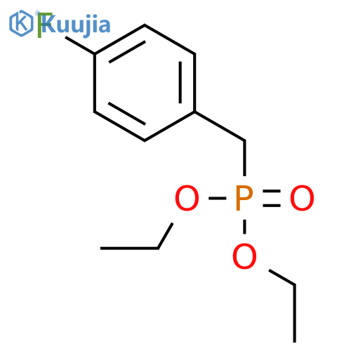(4-Fluorobenzyl)phosphonic acid diethyl ester structure