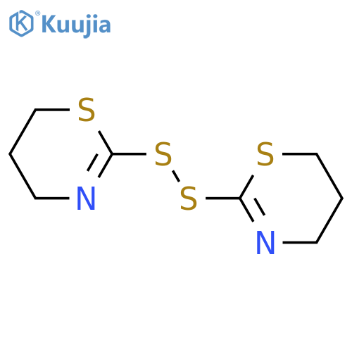 4H-1,3-Thiazine, 2,2'-dithiobis[5,6-dihydro- structure