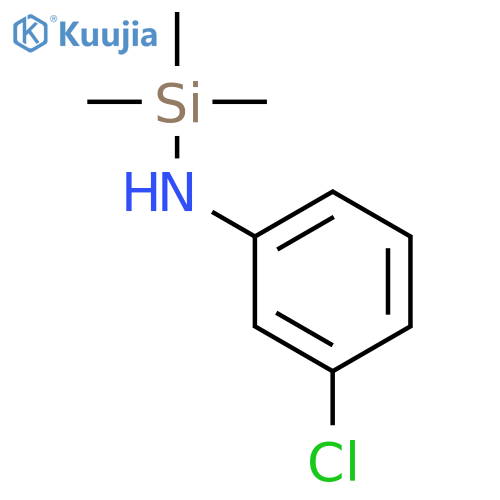 Silanamine, N-(3-chlorophenyl)-1,1,1-trimethyl- structure