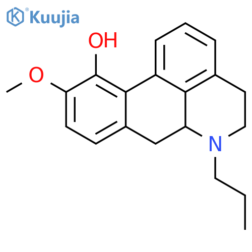 4H-Dibenzo[de,g]quinolin-11-ol,5,6,6a,7-tetrahydro-10-methoxy-6-propyl- structure