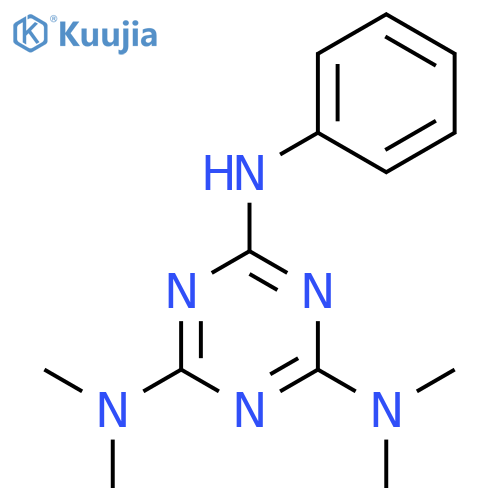 1,3,5-Triazine-2,4,6-triamine, N,N,N',N'-tetramethyl-N''-phenyl- structure