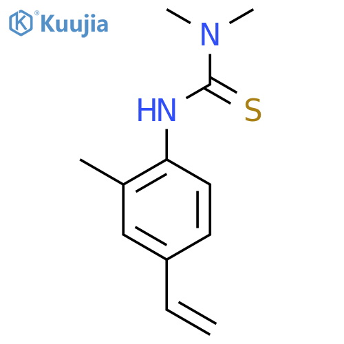 Thiourea, N'-(4-ethenyl-2-methylphenyl)-N,N-dimethyl- structure