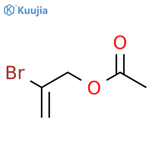 2-Propen-1-ol,2-bromo-, 1-acetate structure