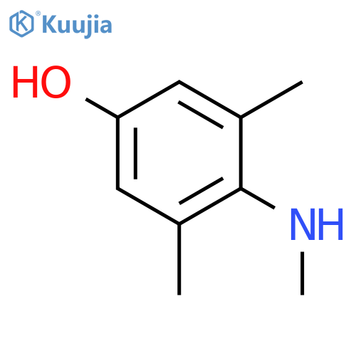 4-(Methylamino)-3,5-xylenol structure